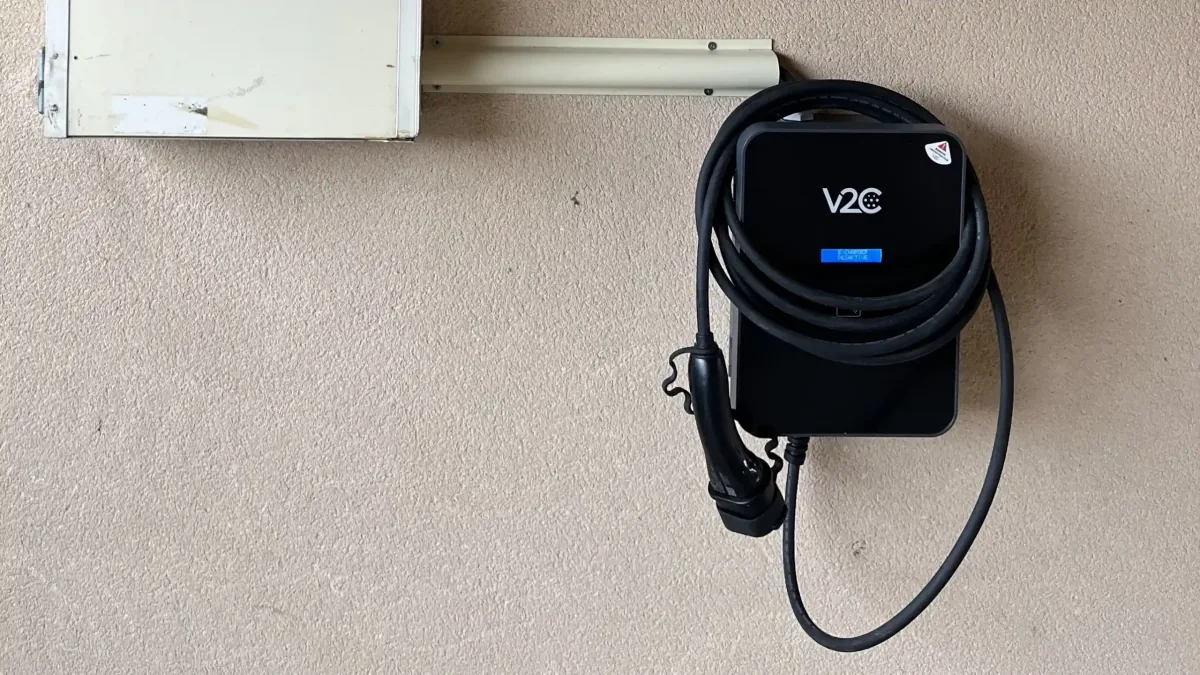 Borne de recharge IRVE à Chelles