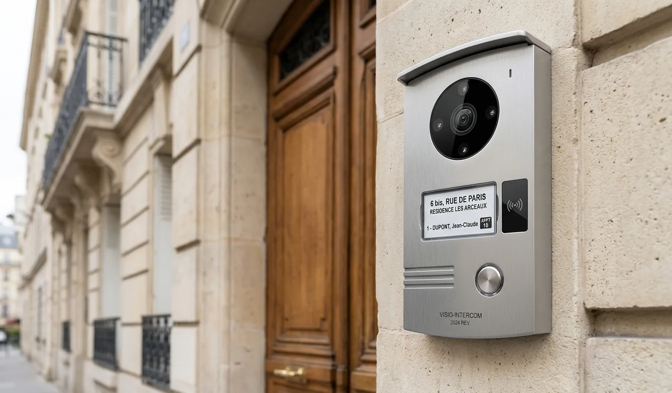 Interphone et visiophone à Chelles — après (chantier 5) Interphone et visiophone à Chelles — après (chantier 5)