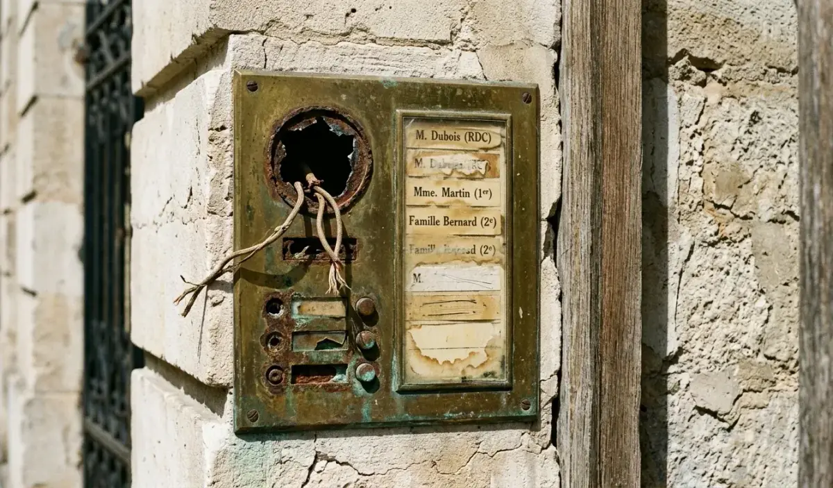 Interphone et visiophone à Chelles — avant (chantier 5) Interphone et visiophone à Chelles — avant (chantier 5)