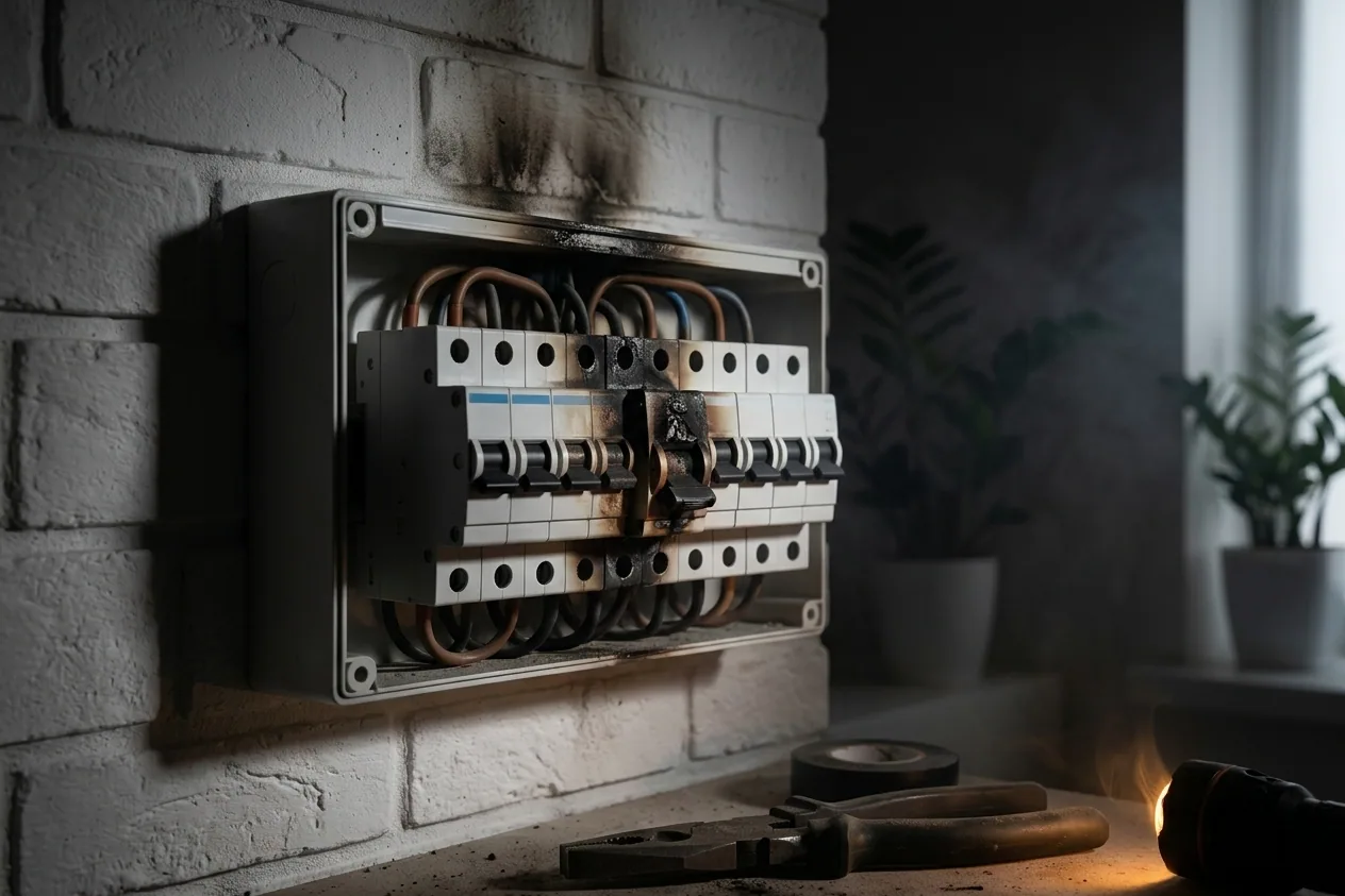 SOS électricien 24h/24 et 7j/7 à Chelles — avant (chantier 7) SOS électricien 24h/24 et 7j/7 à Chelles — avant (chantier 7)